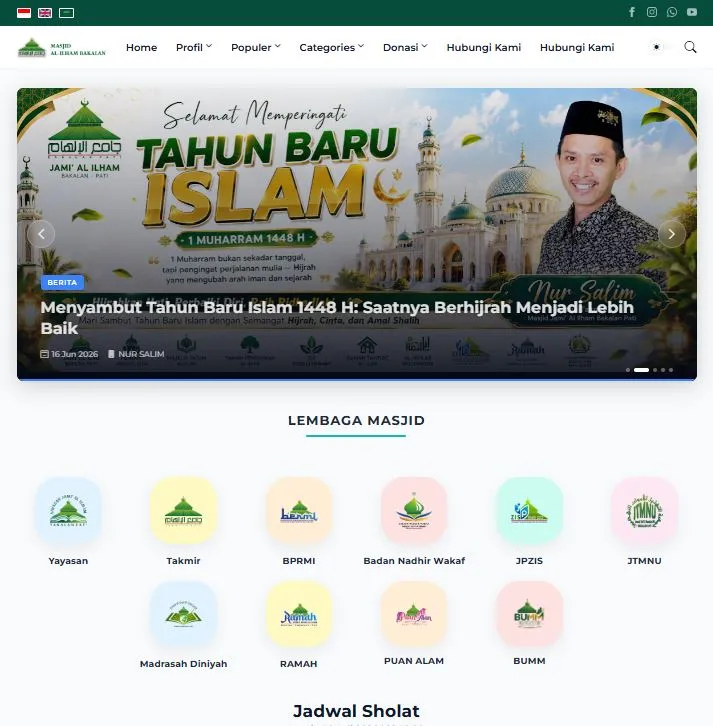Tema Blogspot : Masjidku